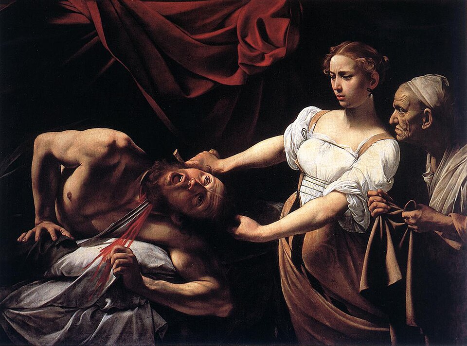 Judith décapitant Holopherne du Caravage